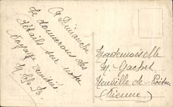 CPA Anne Interior Auray of the Basilica Chorus and the Furnace bridges Organ