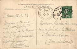 CPA Anne Auray Meste in Seala Sancta pilgrimage Folklore costume