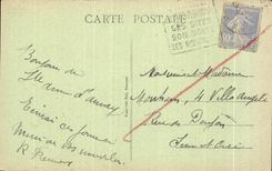 CPA Sainte Anne Auray Pelerins Going up has Genoux the degrees of Scala Sanata Folklore Costume