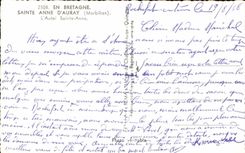 CPSM In Brittany Sainte Anne Auray Furnace bridge Holy-Anne