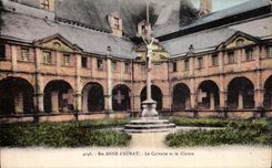 CPA Anne dd Auray the Martyrdom and the Cloister