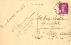 CPA Sainte Anne Auray the War memorial of Breton Departemenls