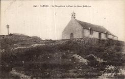 CPA Carnac La Chapelle et la Croix du Mont St Michel