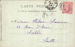 Alrededores de CPA Josselin de la columna de los treinta