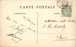 CPA Sainte Anne Auray the Basilica and the Place