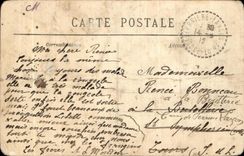 CPA Sainte Anne Auray Pilgrims with the foot of the Martyrdom of the Cloister Christ