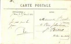 CPA Sainte Anne Auray Arrival of the Pilgrims to the Fountain