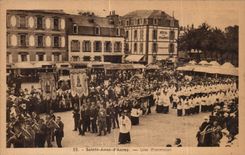 CPA Sainte Anne Auray a Procession