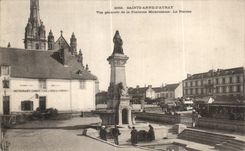 CPA Sainte Anne Auray View of Fontains Mireculeuse the Swimming pool