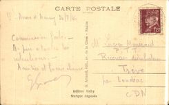 CPA Between Sainte Anne and Auray (Morbihan) the Valley of Treouray