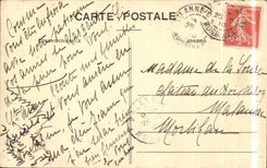 CPA Anne Auray the Basilica Costume Folklore