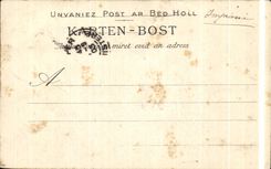 CPA the Statue miraculous one of Sainte Anne Auray in I Arch