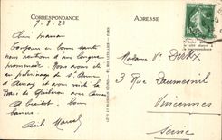 CPA Sainte Anne Interior Auray of the Basilica Furnace bridge Sainte Anne