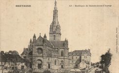 CPA Brittany Basilica of Sainte Anne Auray