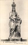 CPA Saint Anne Auray the Miraculous Virgin