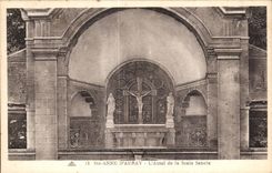 CPA Anne Auray furnace bridge of Scala Sancta