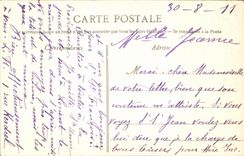 CPA Anne Auray Statue of the Virgin has Entering Museum of Rain nicelazie