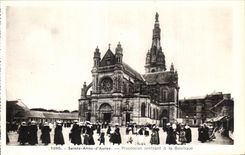 CPA Anne Auray Procession Returning to the Basilica