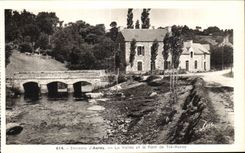 CPA Anne Auray the Valley and the bridge of Tre Auray