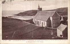 CPA La Bretagne Pittoresque La Chapelle du Yaudet   L embouchure du Leguer