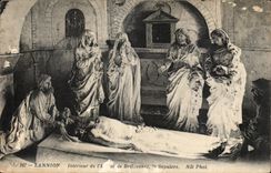 CPA Interior Lannion of Brelevenez IE Sepulchre