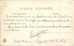 CPA Tregastel Le Castel ou fut ecrit Quo Vadis