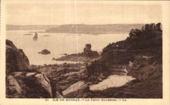 CPA Island Of Brehat Le Small Guersido