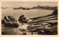 CPA Tregastel Vue Generale de la plage