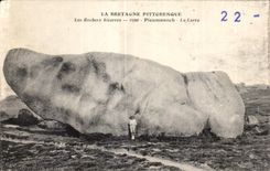CPA La Bretagne Pittorresque Les Rochers bizarres Ploumanach La Larve