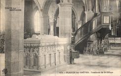 CPA Plestin les Greves Tombeau de St Efflam