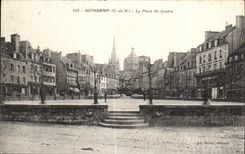 CPA Guingamp La Place du Centre