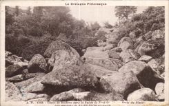 CPA La Bretagne Pittoresque Chaos de Rochers dans la Vallee de Saint Nicolas