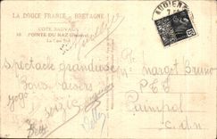 CPA Pointe du Raz (Finistere) La Cote Sud