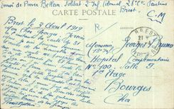 CPA Brest Le Grand Pont L Avant Port Vue sur Reconvrance