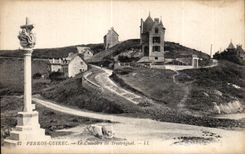 CPA Perros Guirec Le Calvaire de Trestrignel