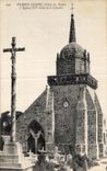 CPA Perros Guirec L Eglise et la Calvaire
