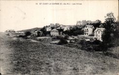 CPA St Cast La Garde Les Villas