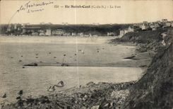 CPA lle Saint Cast Le Fort
