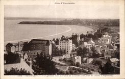 CPA Saint Cast Vue Generale vers la Pointe de in Garde
