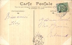 CPA Dinan Vue generale prise de la Tour de l Horloge