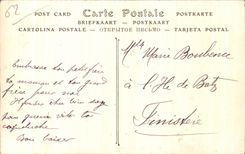 CPA Boulogne On Standard Sea of Matelole Folklore Costume