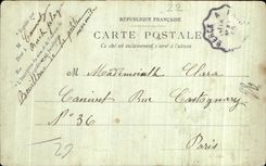 CPA Berck Beach an old seaman