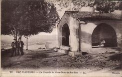 CPA Cap d Antibes La Chapelle de Notre Dame de Bon Port