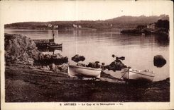 CPA Antibes Le cap et le Semaphore