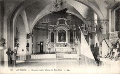 CPA Antibes Chapelle Notre Dame de Bon Port