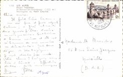CPA Les Alpes Route Napoleon St Bonnet en Champsaur Montagnes du petit Chaillot 