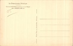 CPA Artistic Brianconnais Collar of Lautaret and Mountain of Meije