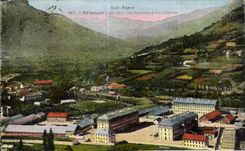 CPA la iglesia de Briancon de las montanas de Vauban Militaria