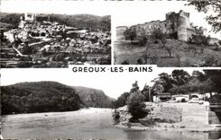 CPA Souvenir de Greoux Les Bains 
