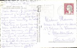 CPA Souvenir de Greoux Les Bains 